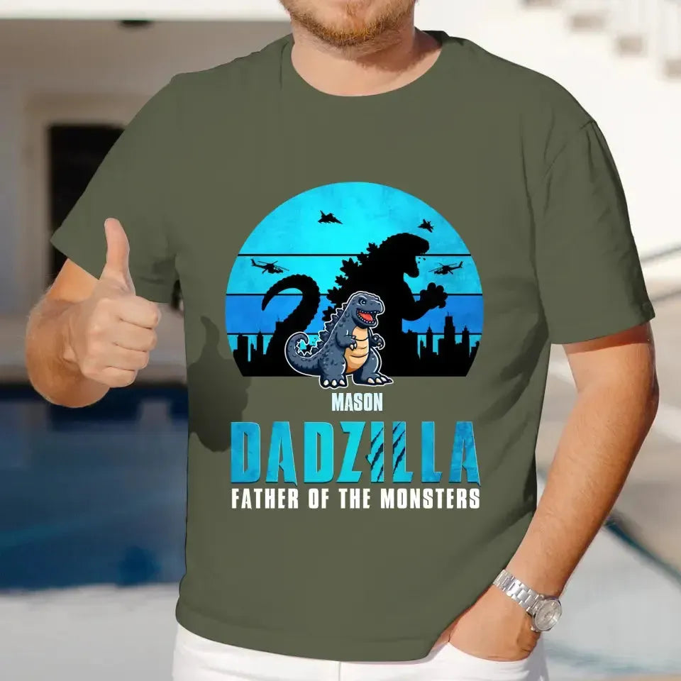 Dadzilla - Personalized Gifts For Dad - Unisex Sweater