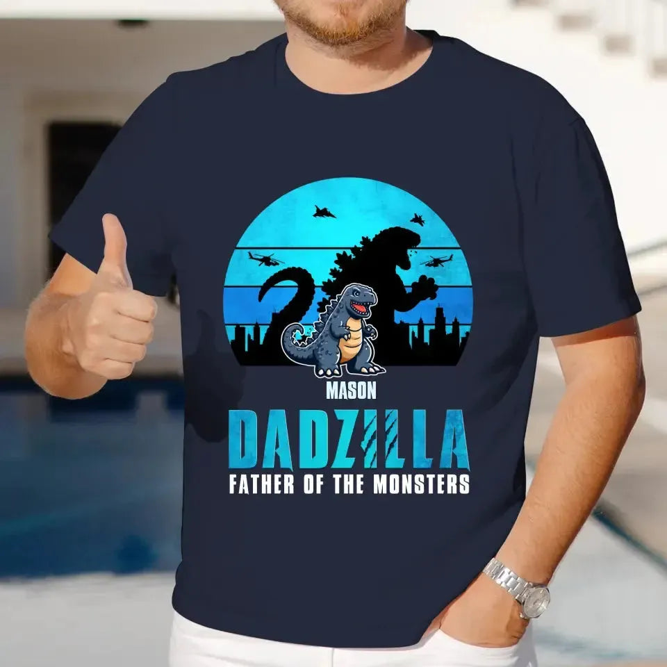 Dadzilla - Personalized Gifts For Dad - Unisex Sweater