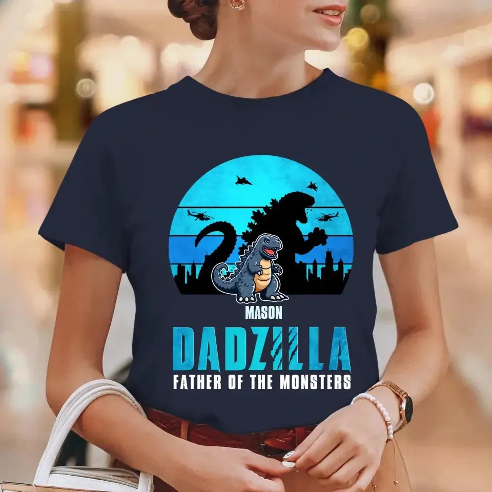 Dadzilla - Personalized Gifts For Dad - Unisex Sweater