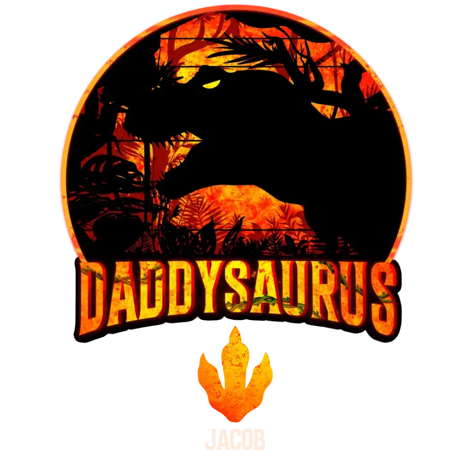 Daddysaurus - Personalized Gifts For Dad - Unisex Sweater