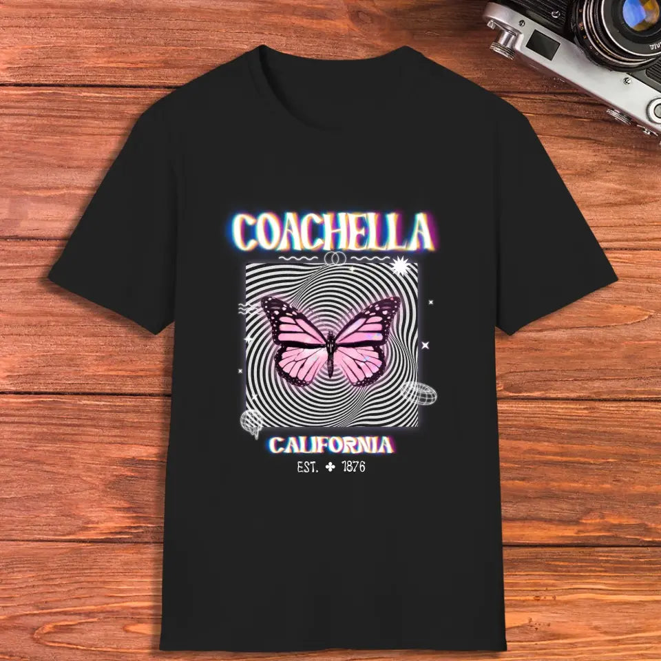 Coachella Butterfly - Personalized Gifts For Her - Unisex Sweater