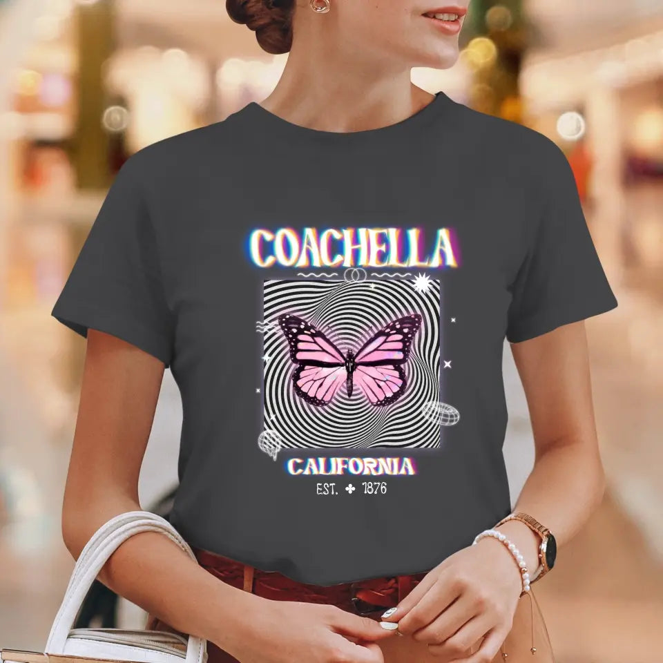 Coachella Butterfly - Personalized Gifts For Her - Unisex Sweater