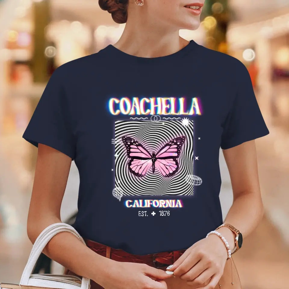 Coachella Butterfly - Personalized Gifts For Her - Unisex Sweater