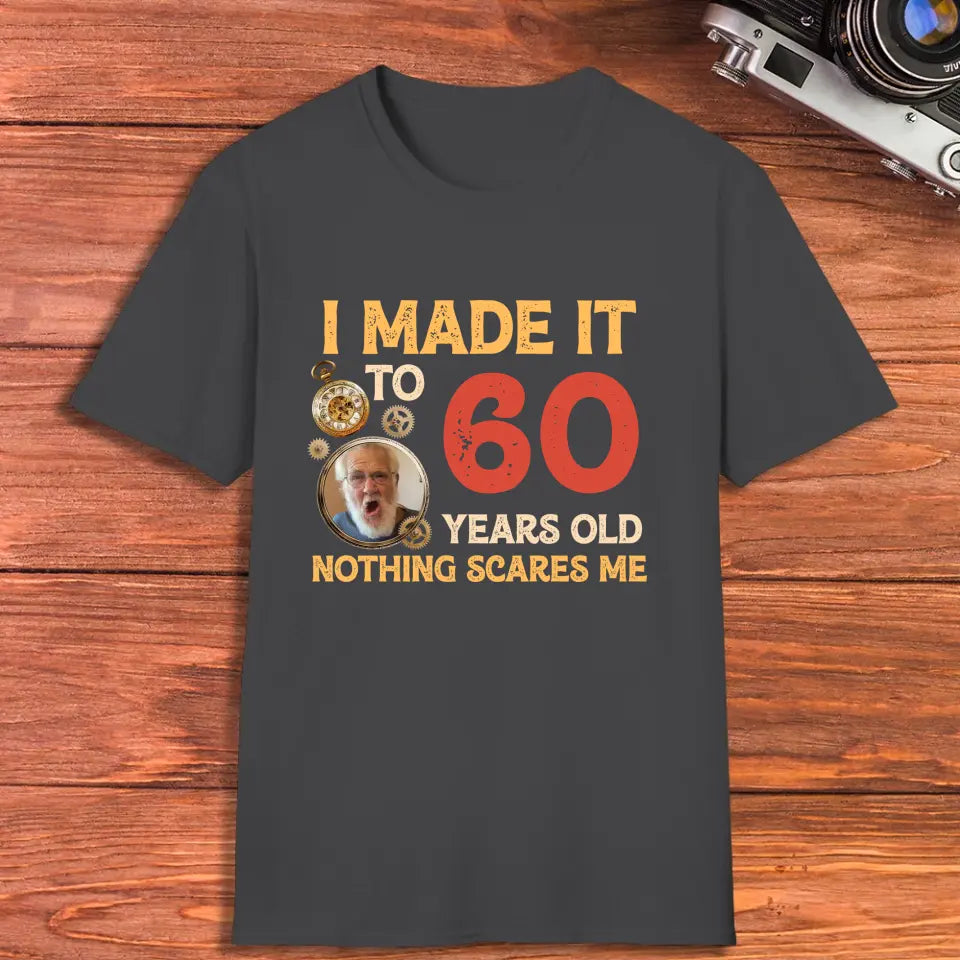 Nothing Scares Me - Personalized Gifts For Grandpa - Unisex Hoodie