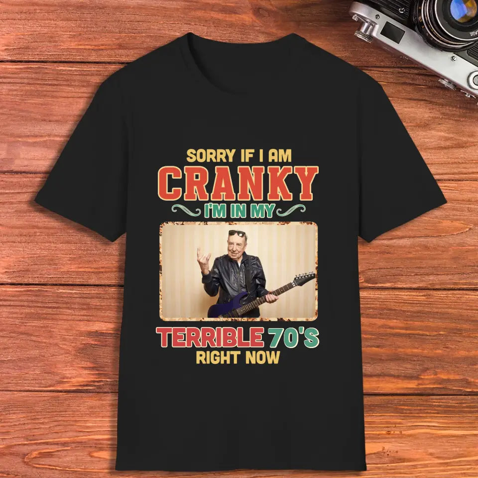 Sorry If I Am Cranky - Personalized Gifts For Grandpa - Unisex T-Shirt