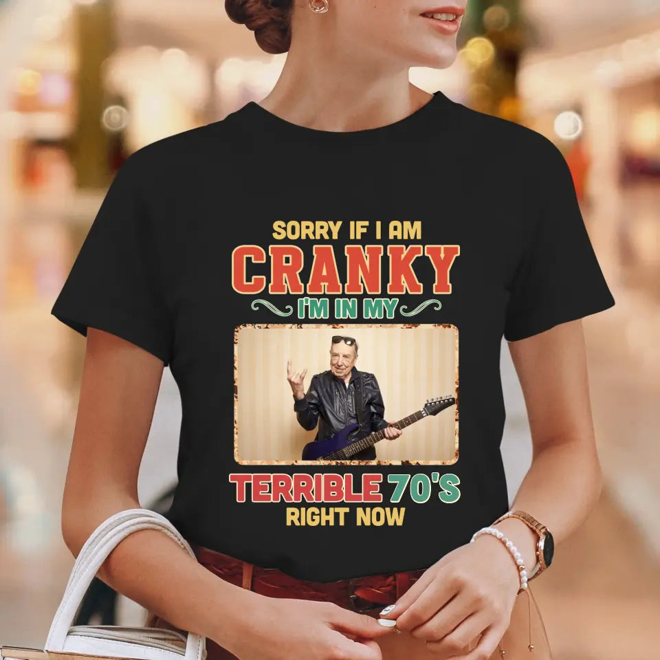 Sorry If I Am Cranky - Personalized Gifts For Grandpa - Unisex T-Shirt