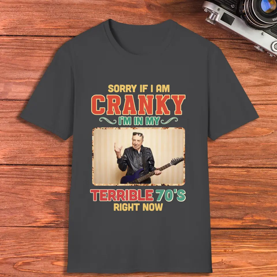 Sorry If I Am Cranky - Personalized Gifts For Grandpa - Unisex T-Shirt