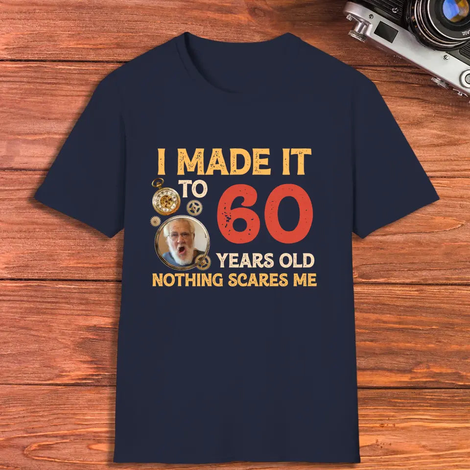 Nothing Scares Me - Personalized Gifts For Grandpa - Unisex Hoodie