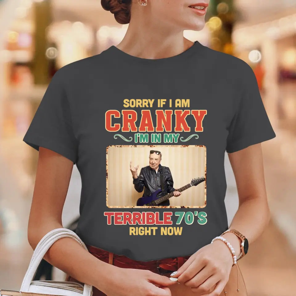 Sorry If I Am Cranky - Personalized Gifts For Grandpa - Unisex T-Shirt