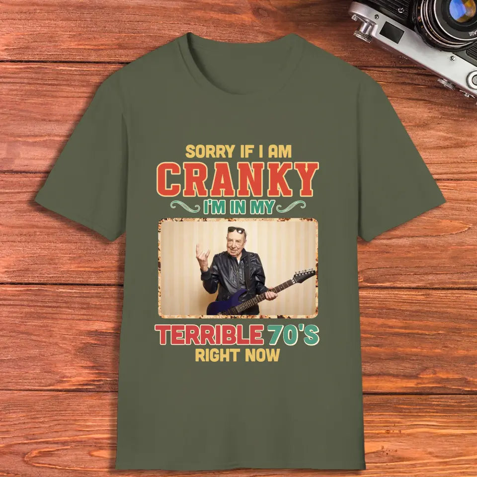 Sorry If I Am Cranky - Personalized Gifts For Grandpa - Unisex T-Shirt