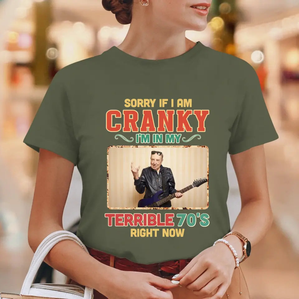 Sorry If I Am Cranky - Personalized Gifts For Grandpa - Unisex T-Shirt