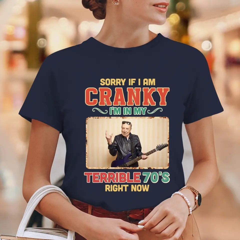 Sorry If I Am Cranky - Personalized Gifts For Grandpa - Unisex T-Shirt