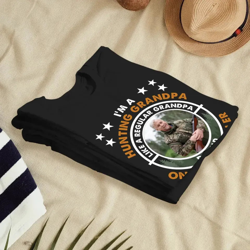 Hunting Grandpa - Personalized Gifts For Grandpa - Unisex Sweater