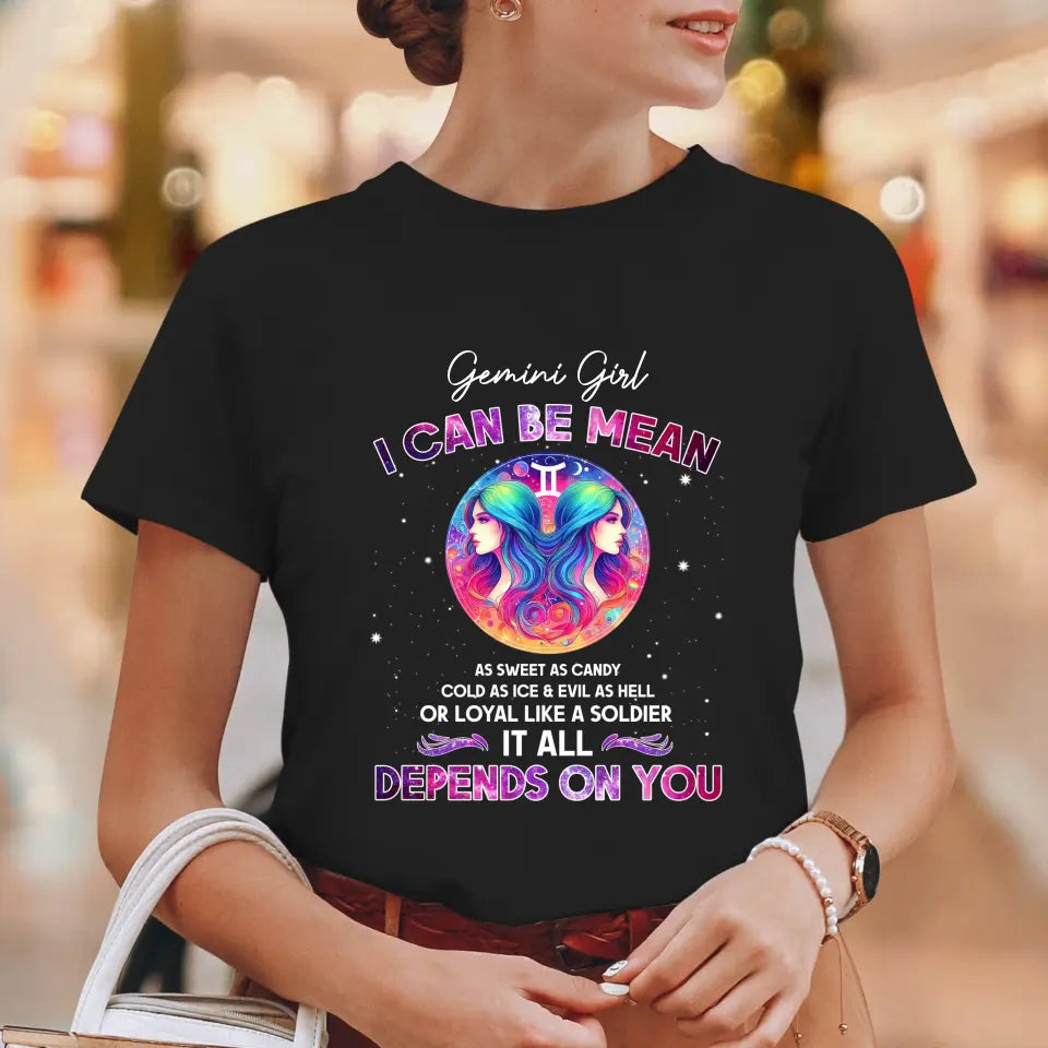 Depends On You - Custom Zodiac - Personalized Gifts For Her - Sweater