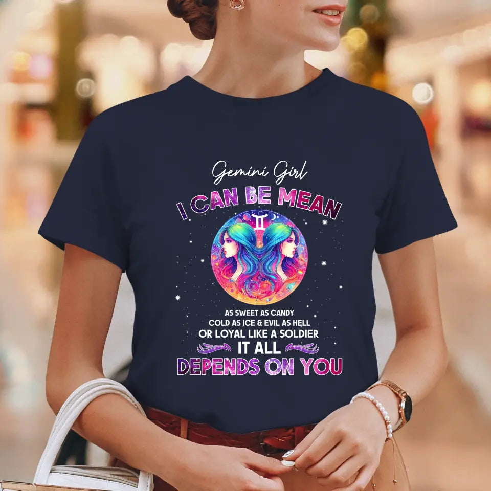 Depends On You - Custom Zodiac - Personalized Gifts For Her - Sweater