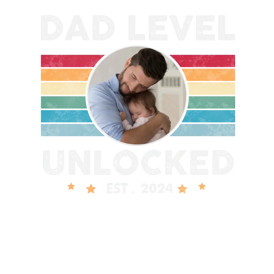 Dad Level Unlocked - Custom Year - Personalized Gifts For Dad - Hoodie·