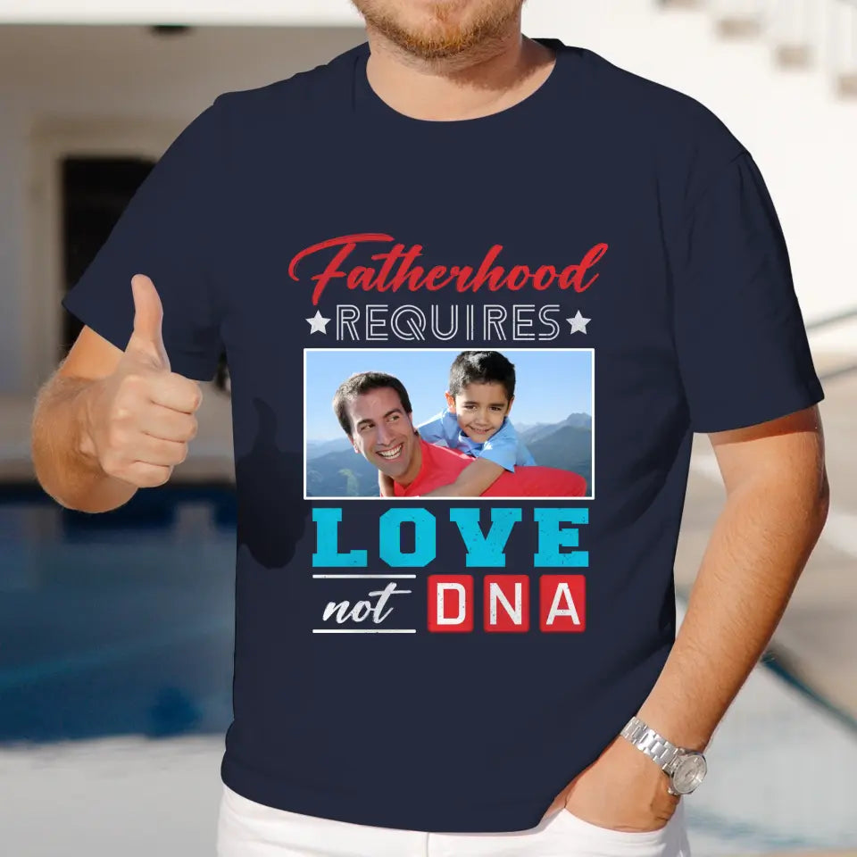 Fatherhood Requires - Custom Photo - Personalized Gifts For Dad - Sweater