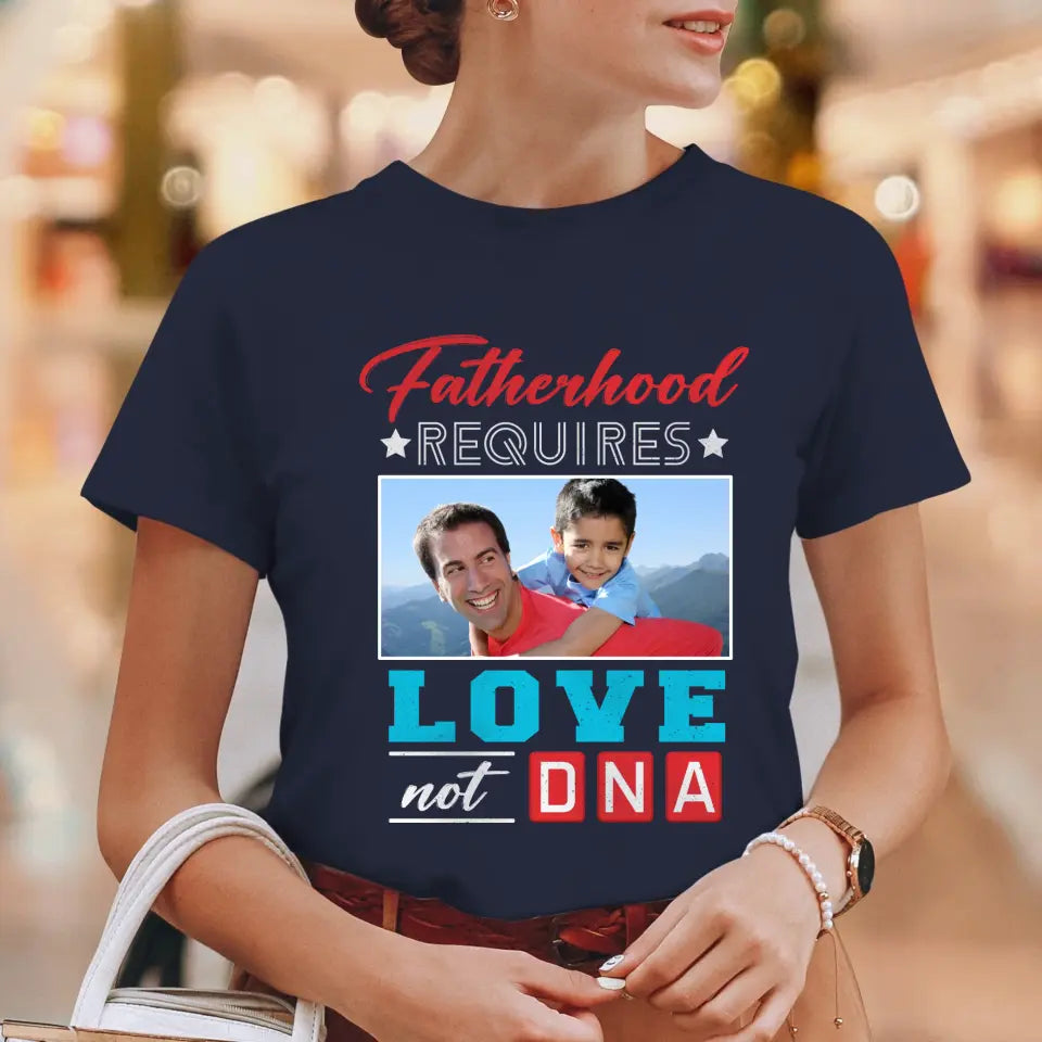 Fatherhood Requires - Custom Photo - Personalized Gifts For Dad - Sweater