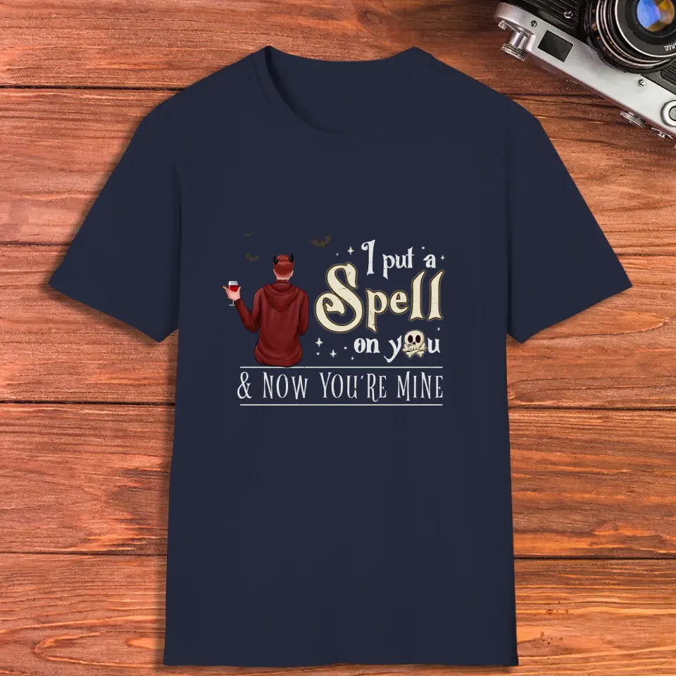 I Put A Spell On You - Custom Character - Personalized Gifts For Couple - T-shirt