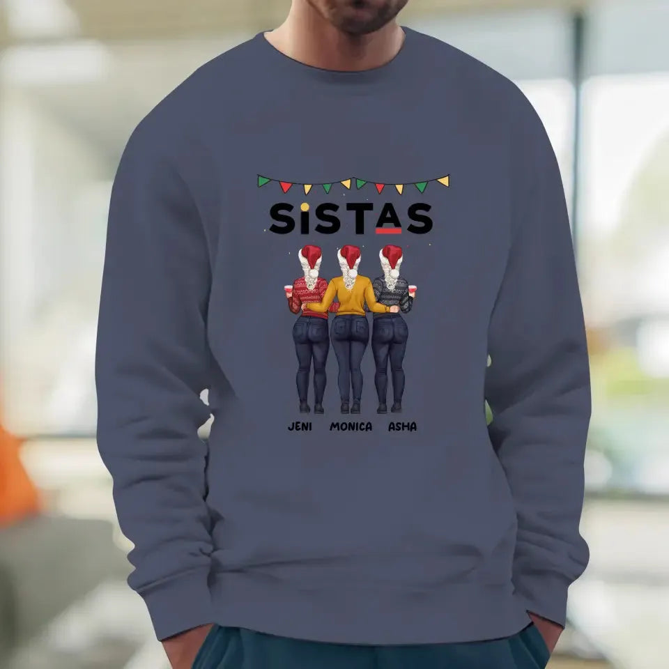 Sisters - Custom Quote - Personalized Gifts For Besties - Hoodie