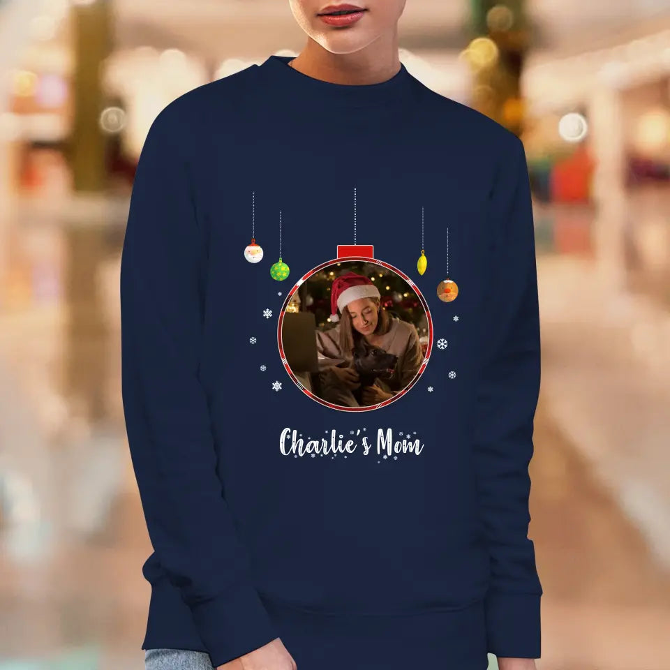 Christmas Ornament - Custom Photo - Personalized Gifts For Dog Lovers - T-shirt