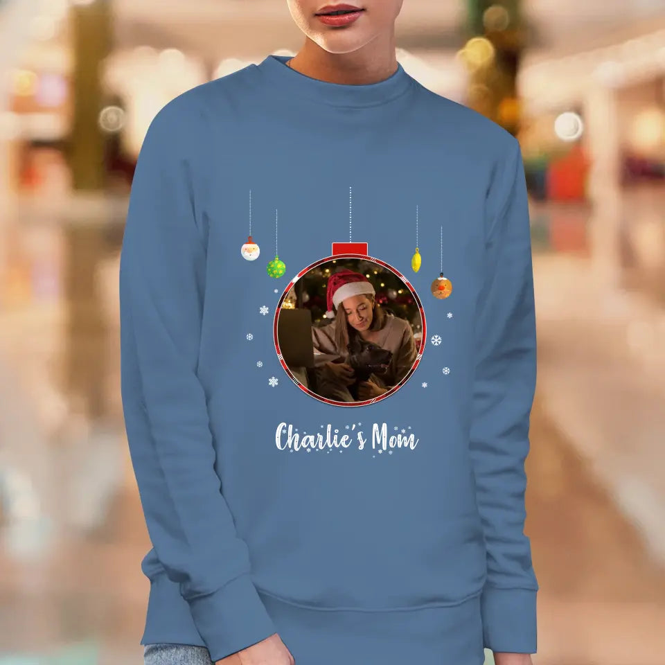 Christmas Ornament - Custom Photo - Personalized Gifts For Dog Lovers - T-shirt