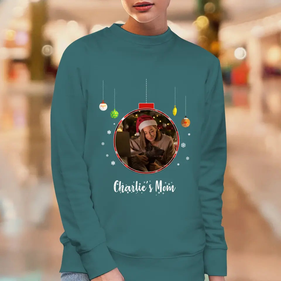 Christmas Ornament - Custom Photo - Personalized Gifts For Dog Lovers - T-shirt