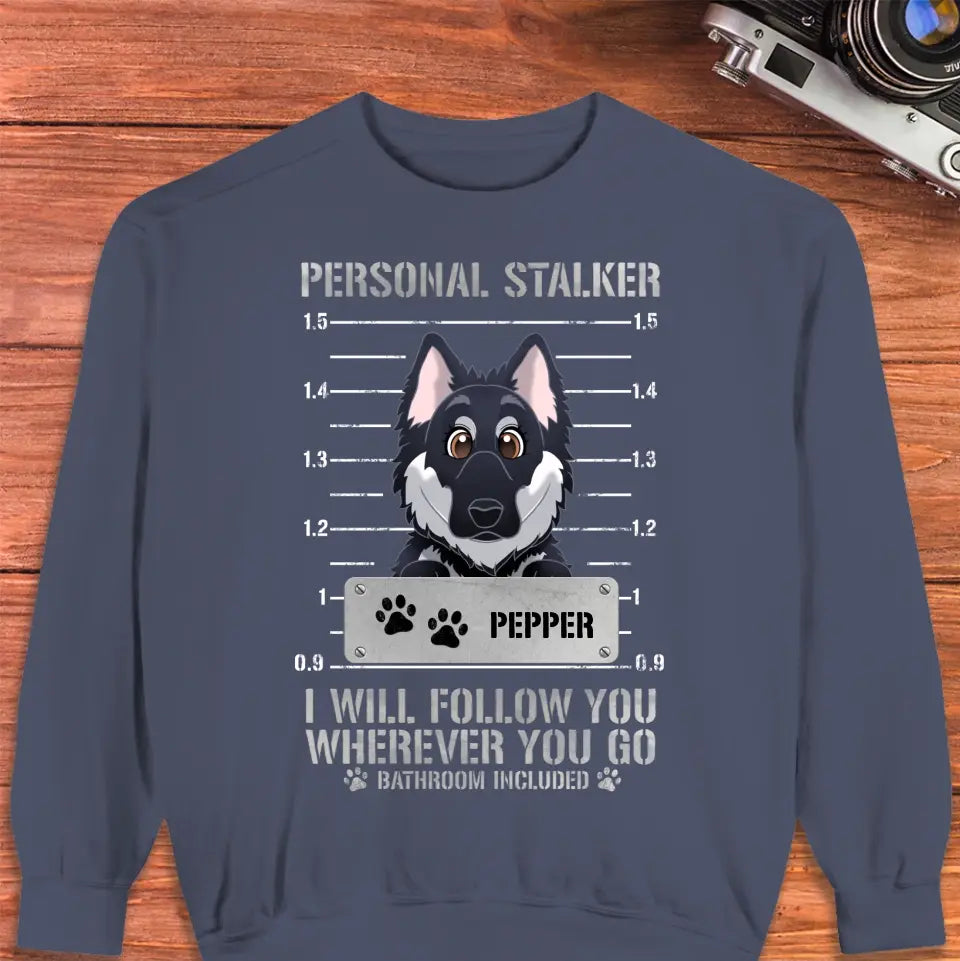 Personal Stalker - Custom Pet - Personalized Gifts for Dog Lovers - Unisex Sweater