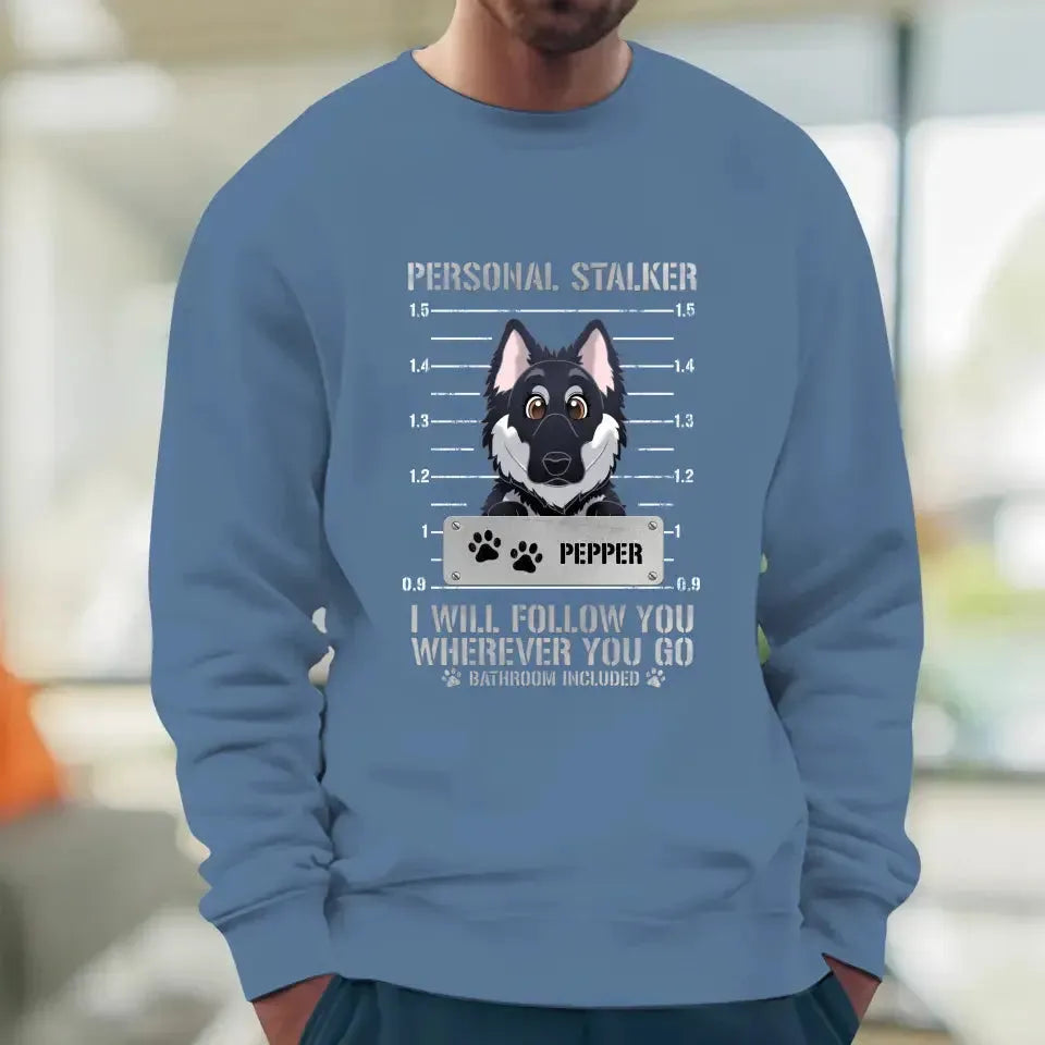 Personal Stalker - Custom Pet - Personalized Gifts For Dog Lovers - Family Sweater