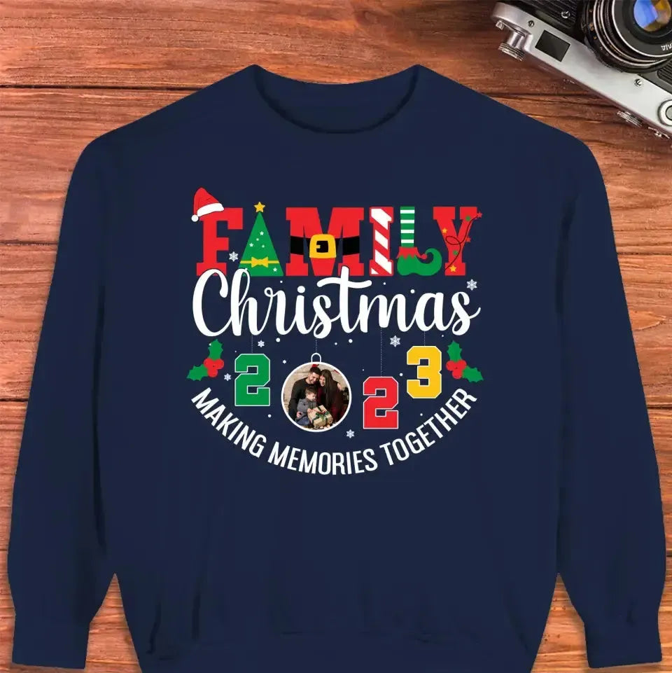 Family Christmas 2023 - Custom Photo - Personalized Gifts for Family - Sweater