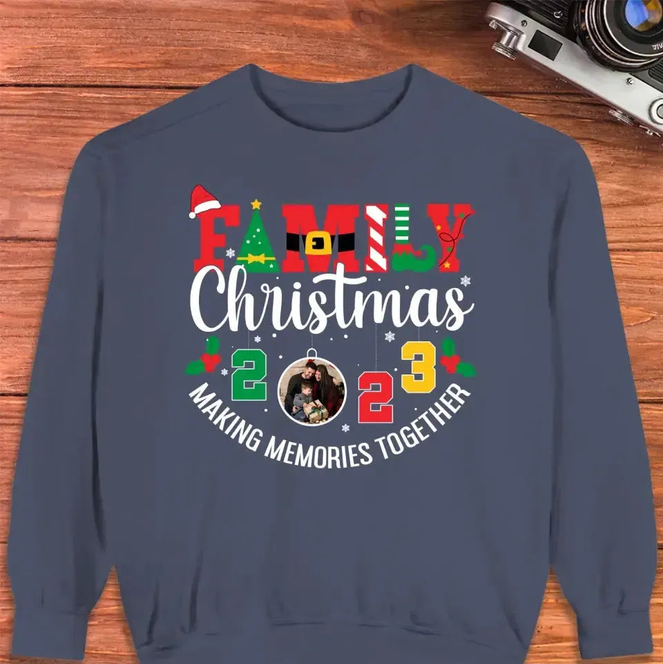 Family Christmas 2023 - Custom Photo - Personalized Gifts for Family - Sweater