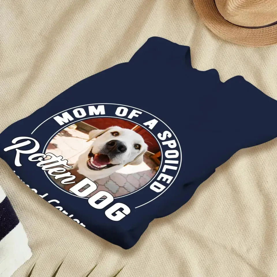 Spoiled Rotten - Custom Photo - Personalized Gifts for Dog Lovers - Unisex Sweater