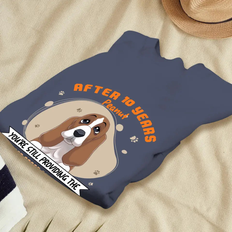 Best Poop Scoop Service - Custom Quote - Personalized Gifts for Dog Lovers - Unisex T-Shirt