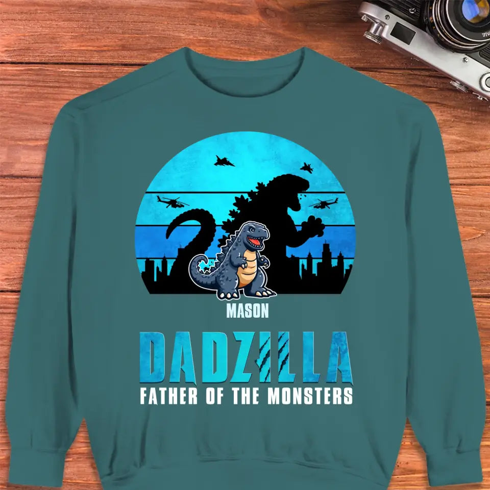 Dadzilla - Personalized Gifts For Dad - Unisex T-shirt