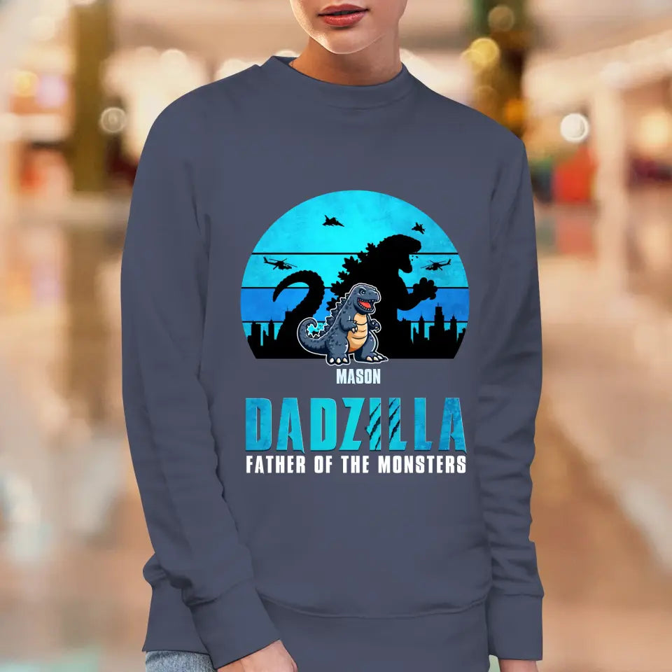 Dadzilla - Personalized Gifts For Dad - Unisex T-shirt