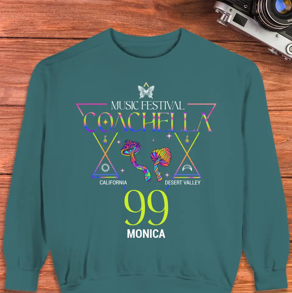 Music Festival Coachella - Personalized Gifts For Her - Unisex Sweater