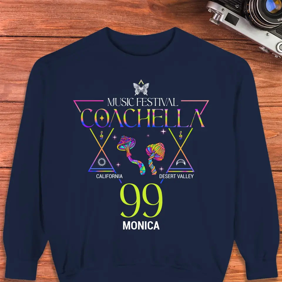 Music Festival Coachella - Personalized Gifts For Her - Unisex Hoodie