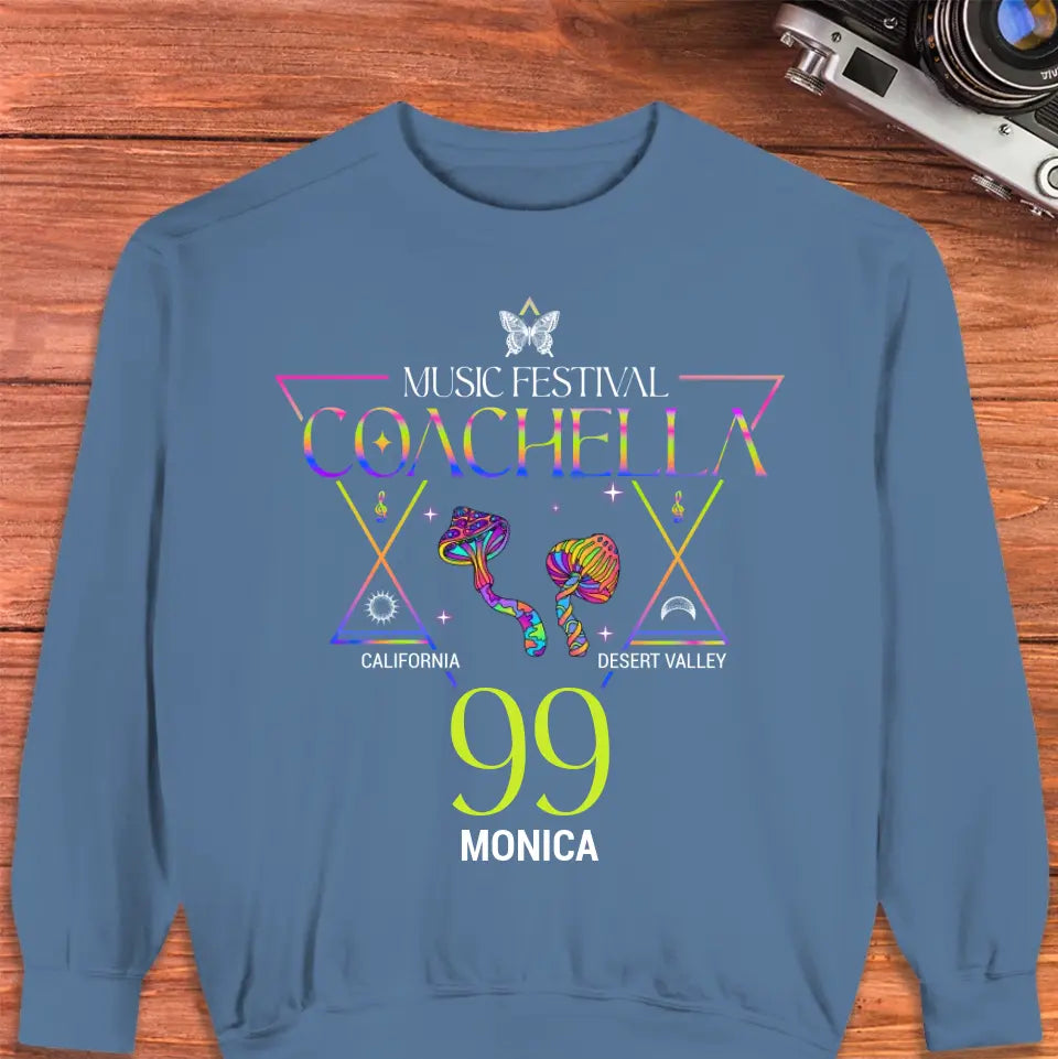 Music Festival Coachella - Personalized Gifts For Her - Unisex Hoodie