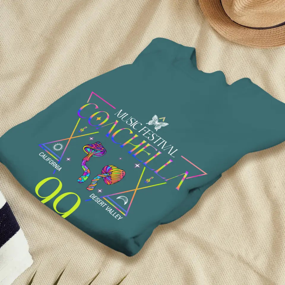 Music Festival Coachella - Personalized Gifts For Her - Unisex Hoodie