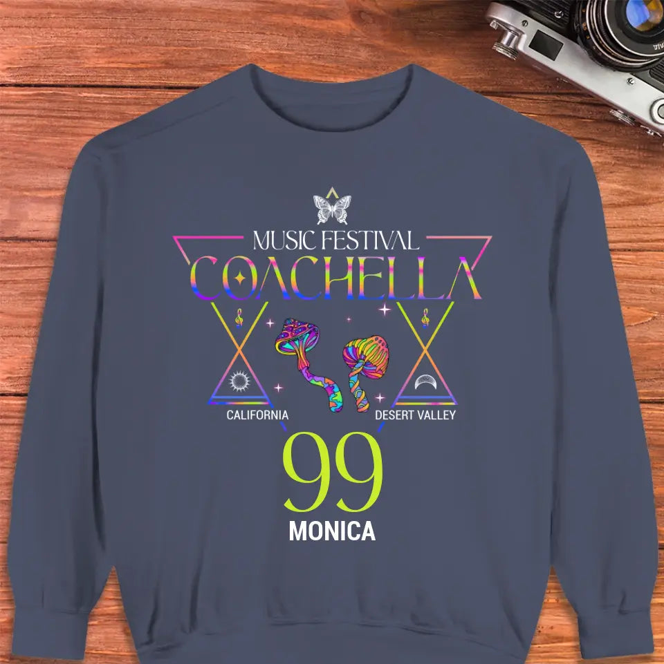 Music Festival Coachella - Personalized Gifts For Her - Unisex Hoodie