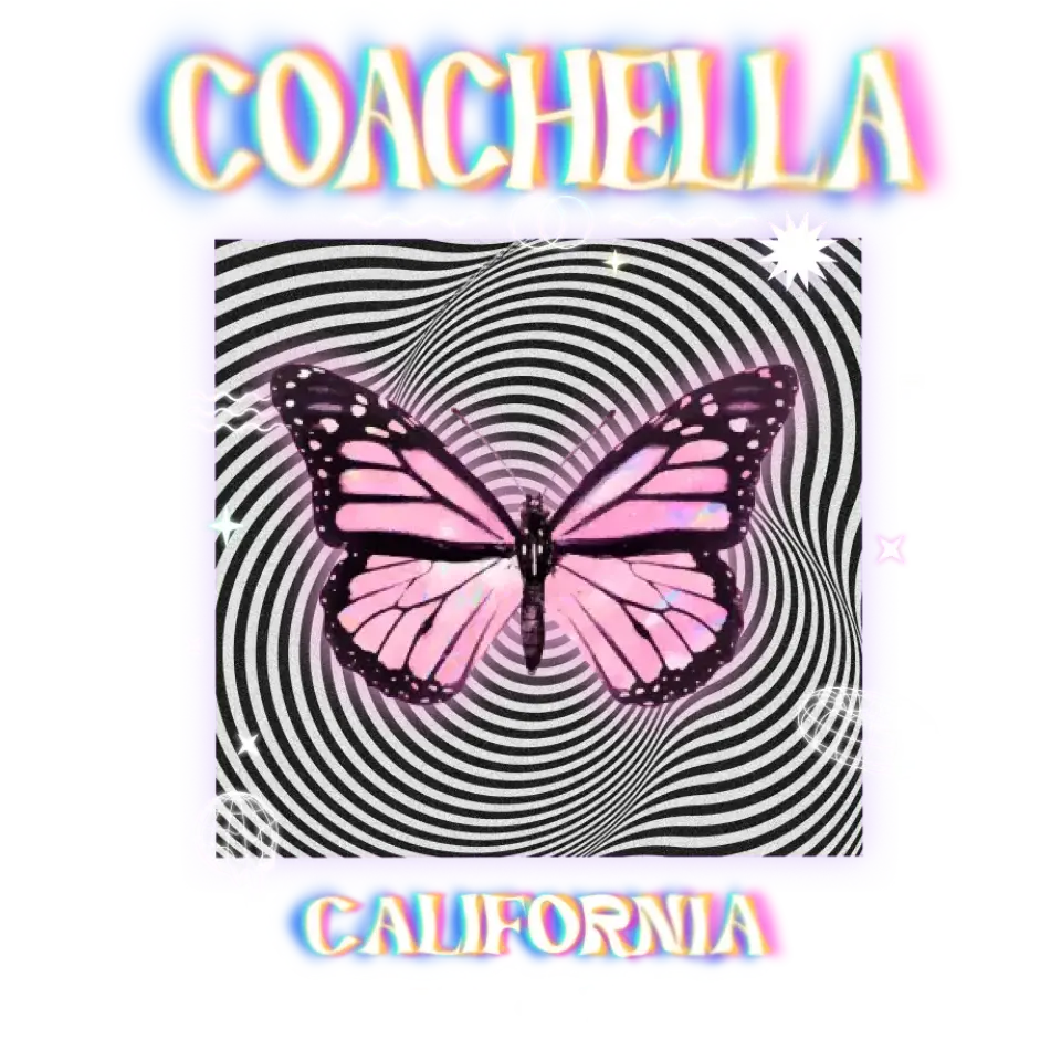 Coachella Butterfly - Personalized Gifts For Her - Unisex Sweater