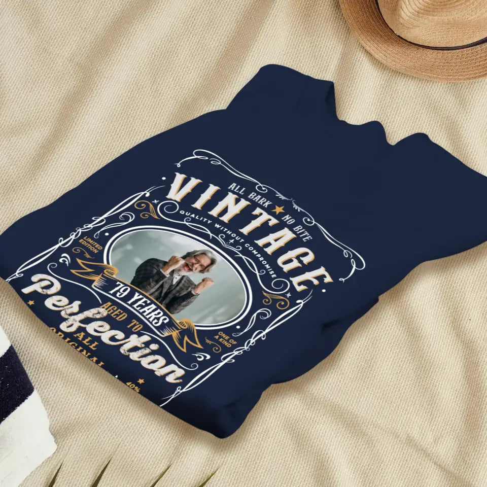 Vintage Birthday - Personalized Gifts For Dad - Unisex T-shirt