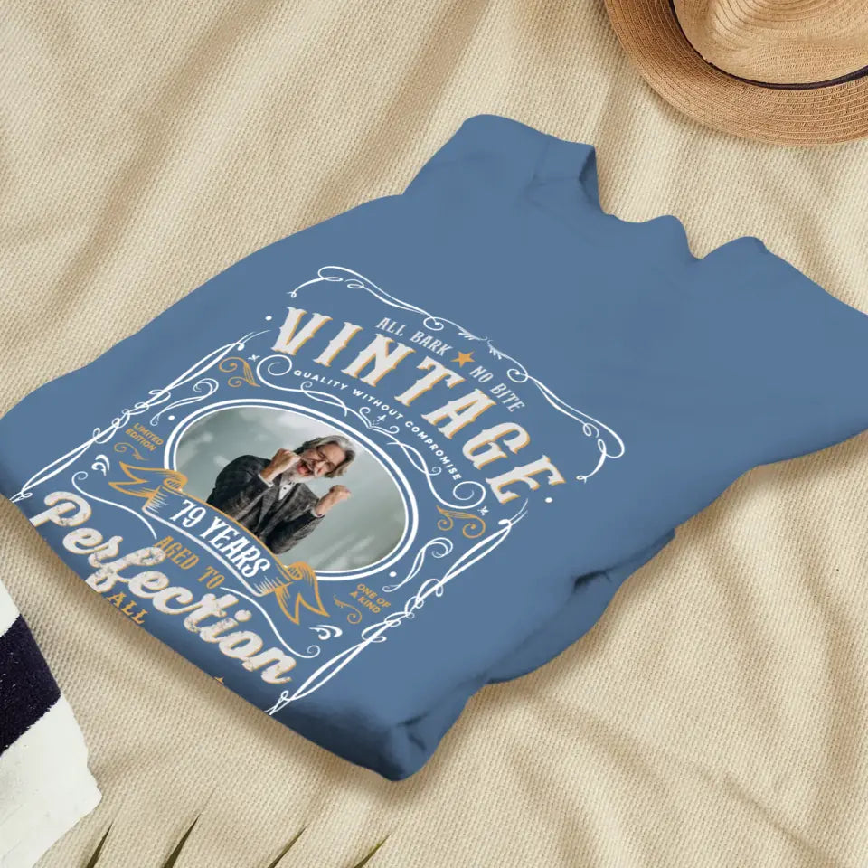 Vintage Birthday - Personalized Gifts For Dad - Unisex T-shirt