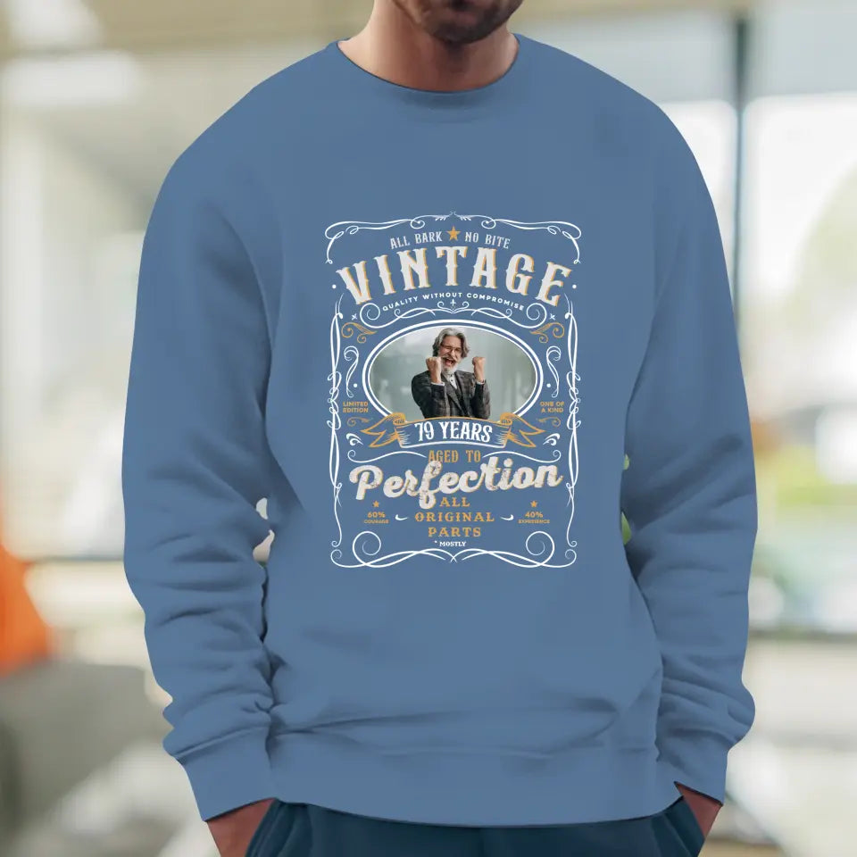 Vintage Birthday - Personalized Gifts For Dad - Unisex T-shirt