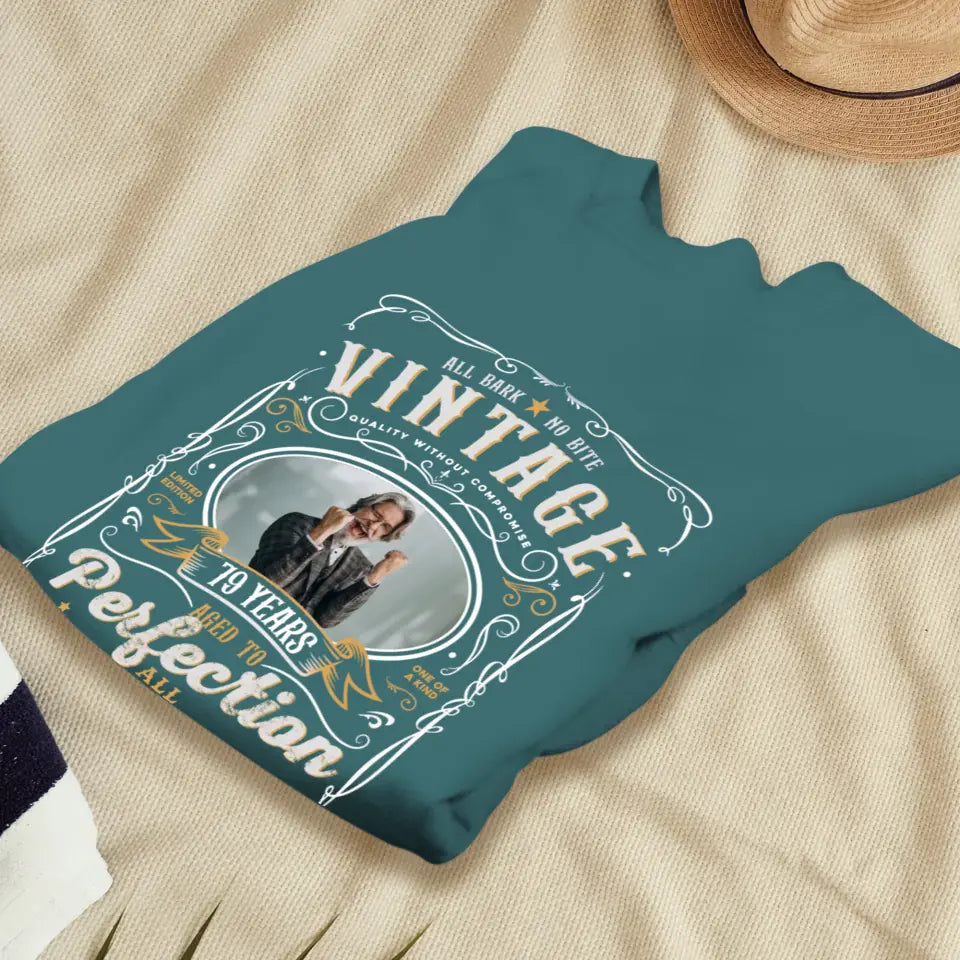 Vintage Birthday - Personalized Gifts For Dad - Unisex T-shirt