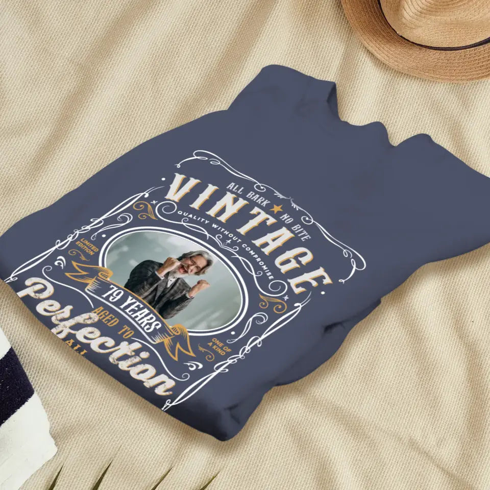 Vintage Birthday - Personalized Gifts For Dad - Unisex T-shirt