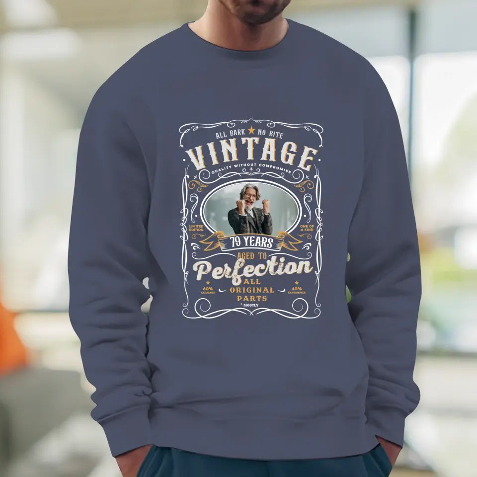 Vintage Birthday - Personalized Gifts For Dad - Unisex T-shirt