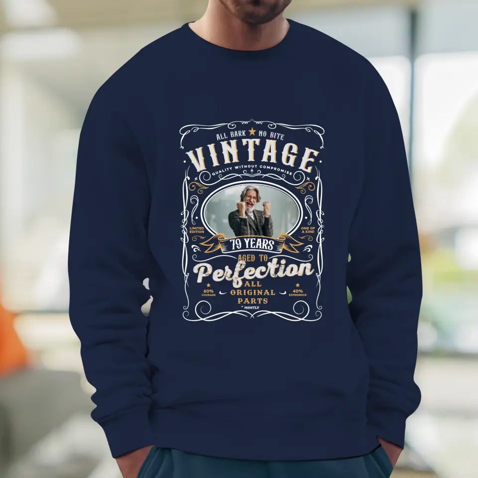 Vintage Birthday - Personalized Gifts For Dad - Unisex Hoodie