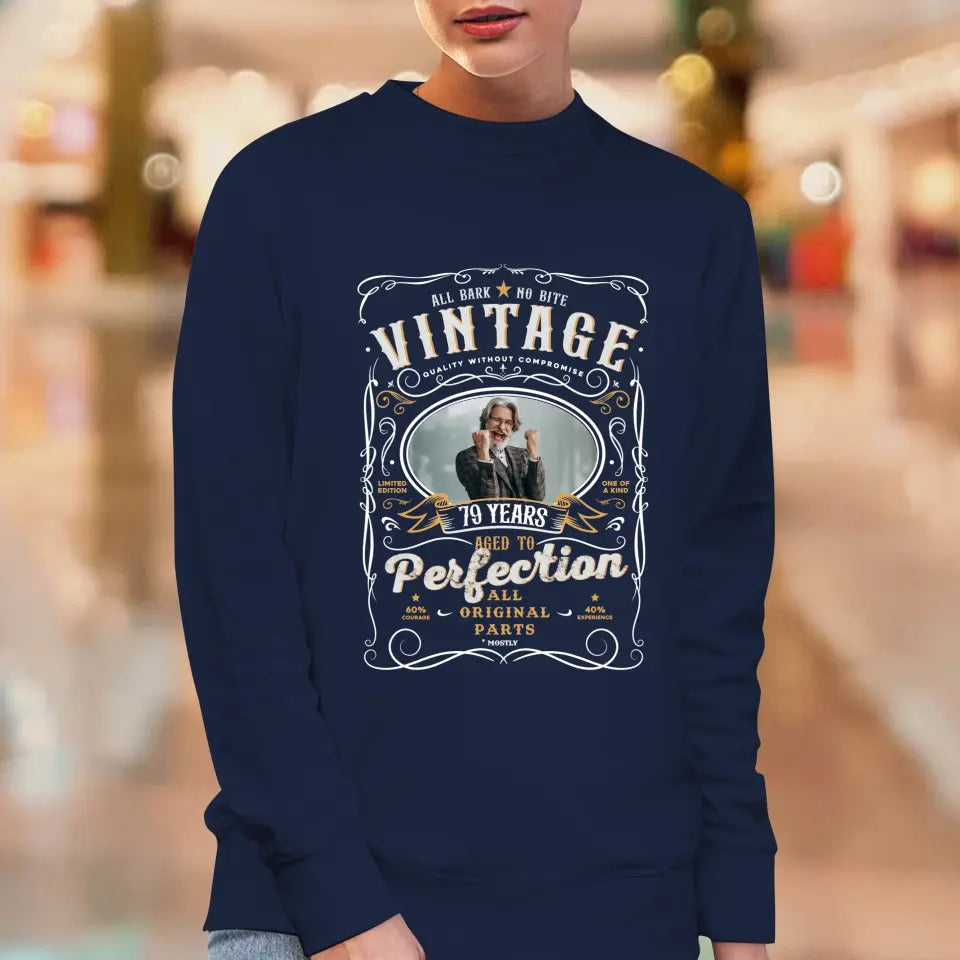 Vintage Birthday - Personalized Gifts For Dad - Unisex Hoodie