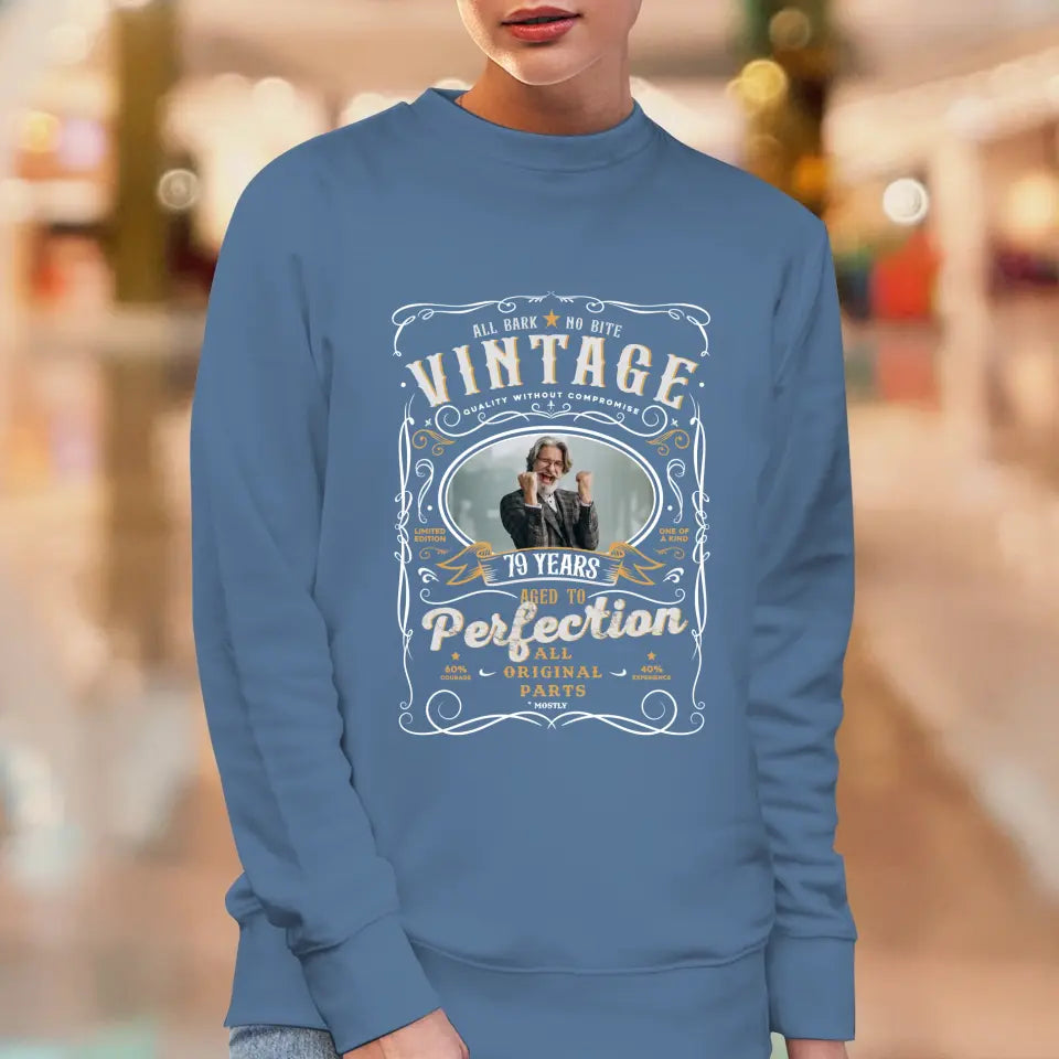 Vintage Birthday - Personalized Gifts For Dad - Unisex Hoodie